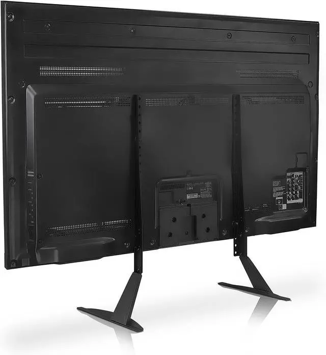 Alt view image 6 of 7 - Mount-It! Universal TV Stand, TV Stand Mount, TV Legs for 32-60 inch LCD/LED/OLED Plasma TVs, Height Adjustable, 110 Lb Capacity, VESA up to 800x400 mm