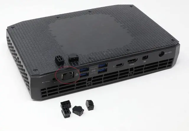 Alt view image 3 of 4 - iexcell 125 Pcs Black Silicone Ethernet Hub Port RJ45 Anti-Dust Cover Cap Protector Plugs Stoppers for RJ45 Female Port Devices