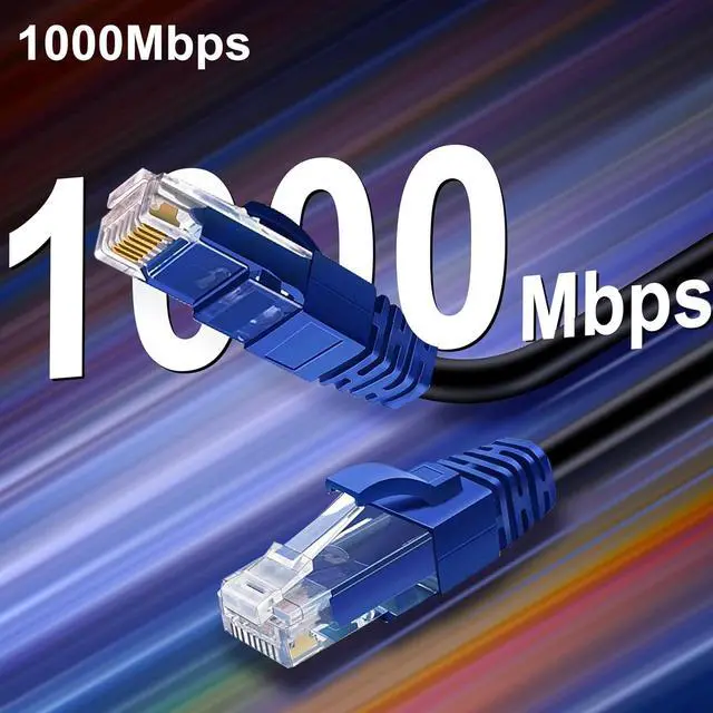 Alt view image 5 of 7 - Cat6 150ft Outdoor Ethernet Cable, Cat6 Heavy Duty Cord, Waterproof & Ultraviolet-Proof, Direct Burial, Compatible with Routers, Servers, Switches & More, 25 Cable Ties & Clips