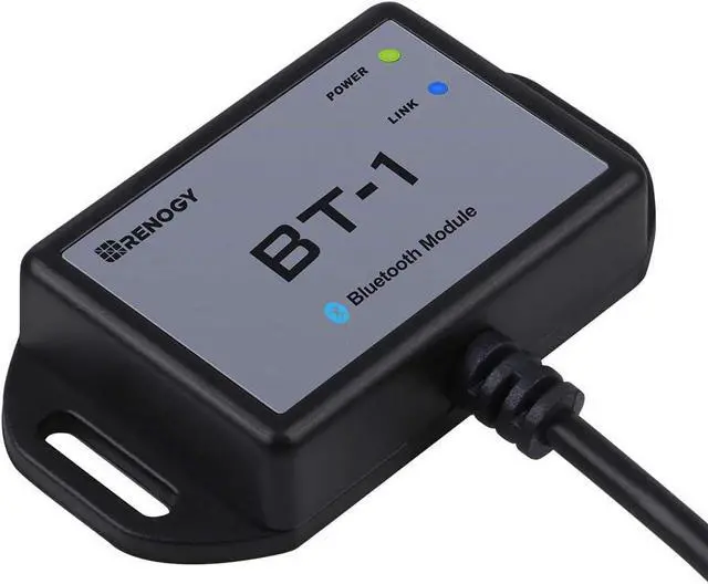 Main image of Renogy Bluetooth Module RJ12 Communication Port Compatible Rover/Wanderer/Adventurer Charge Controllers, BT-1 RS232,Black