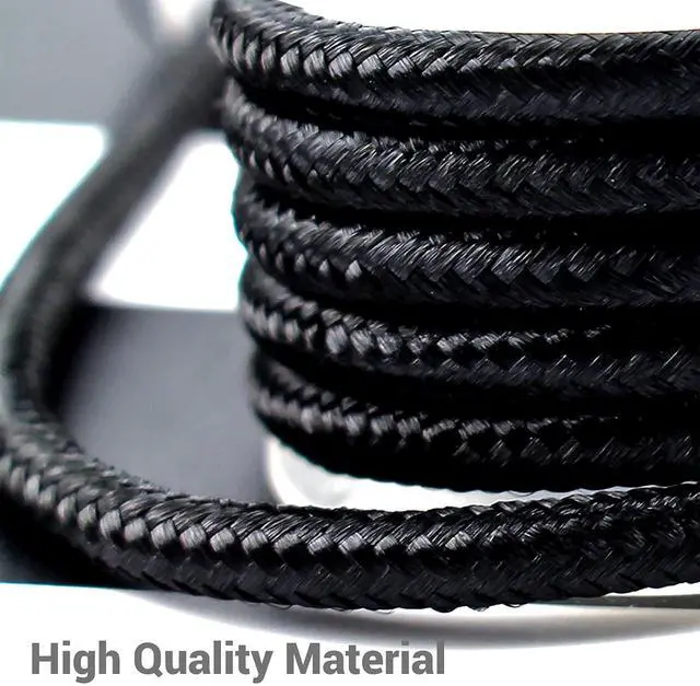 Alt view image 3 of 5 - Short USB C Cable [4-Pack 8 inch], 3A Fast Charging USB 2.0 Data Transfer to Type C Phone Charger Cord Nylon Braided Compatible with Samsung Galaxy S10 S9, Pixel 3, LG V30, Charging Station