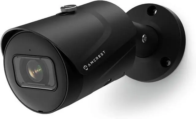 Main image of Amcrest 5MP Outdoor POE Camera 2592 x 1944p Bullet IP Security Camera, IP67, 132° Viewing Angle, Human & Vehicle Detection, Tripwire & Intrusion, 5-Megapixel, IP5M-B1186EB-AI-V3 (Black)