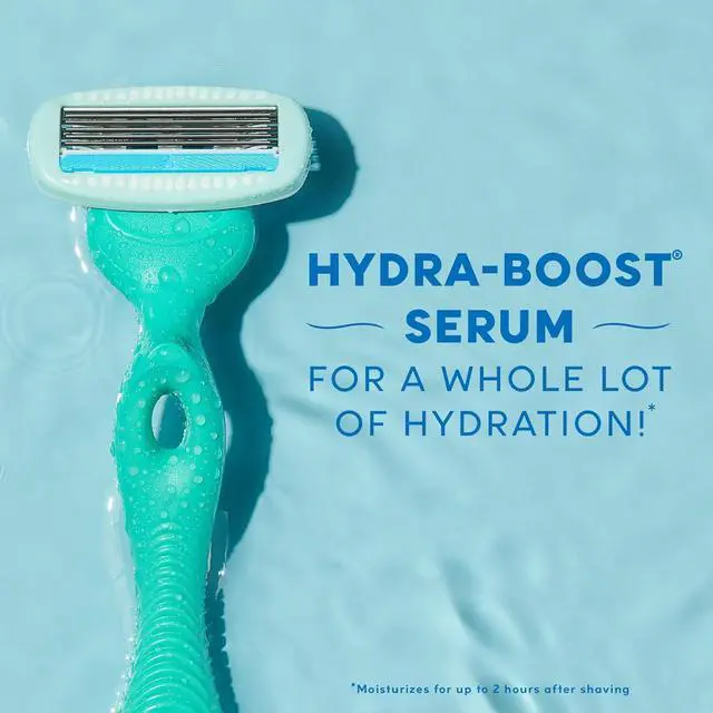 Alt view image 2 of 7 - Schick Hydro Silk Ultra Sensitive Razor for Women | Womens Razor for Sensitive Skin, 5 Blade Razors for Women, Womens Razors for Shaving, Includes 1 Handle & 5 Refills