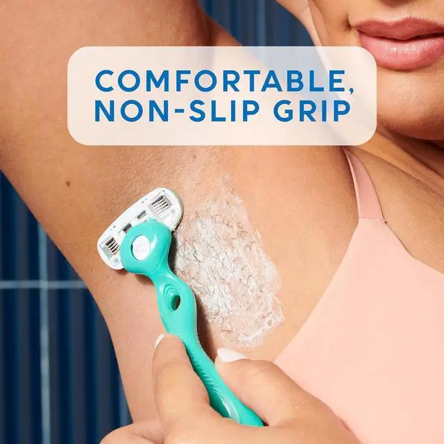 Alt view image 5 of 7 - Schick Hydro Silk Ultra Sensitive Razor for Women | Womens Razor for Sensitive Skin, 5 Blade Razors for Women, Womens Razors for Shaving, Includes 1 Handle & 5 Refills
