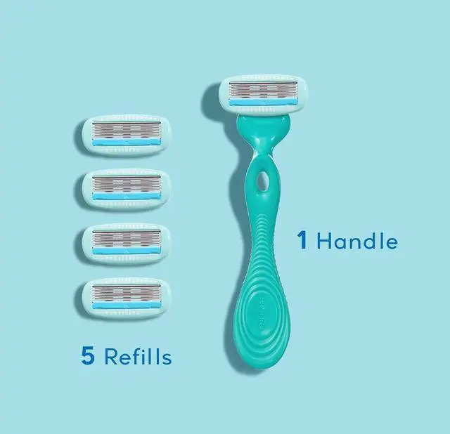 Alt view image 7 of 7 - Schick Hydro Silk Ultra Sensitive Razor for Women | Womens Razor for Sensitive Skin, 5 Blade Razors for Women, Womens Razors for Shaving, Includes 1 Handle & 5 Refills