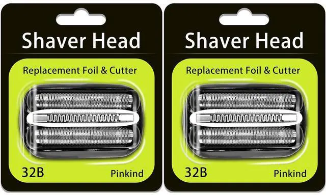Main image of 32B Replacement Shaver Head for Braun Series 3,Shaving Razor Head Suitable for Braun S3 3000s 3010s 3020s 3030s 3040s 3050cc 3070cc 3080s 3090cc 310s 320 330 340 350cc ect (2PCS)