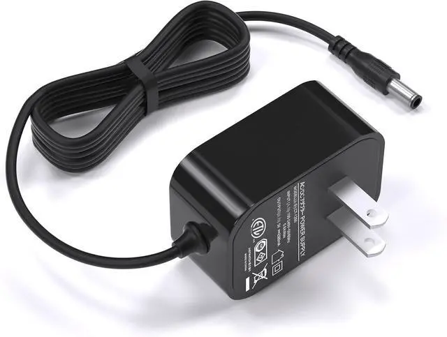 Main image of WUKUR Replacement for Victrola Record Player Power Cord, 5V DC in Supply Compatible With VSC-550BT Vintage 3-Speed (5.9 Feet Long)