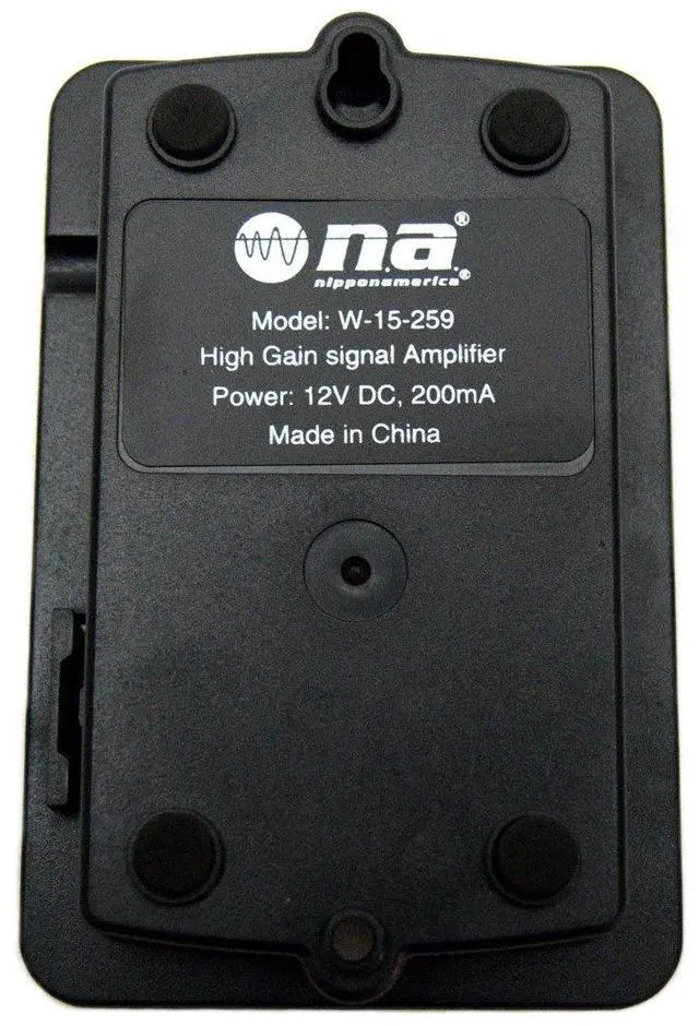 Alt view image 5 of 7 - Indoor Outdoor High Gain Signal Amplifier HDTV VHF UHF FM Channel Boost