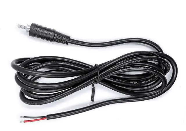 Alt view image 7 of 7 - Pixelman 18AWG 6.5ft RCA to Speaker Wire Adapter - 2 Pcs Heavy Gauge Audio Cable for TV Amplifier Receiver, Male Plug to Bare Wire Cord