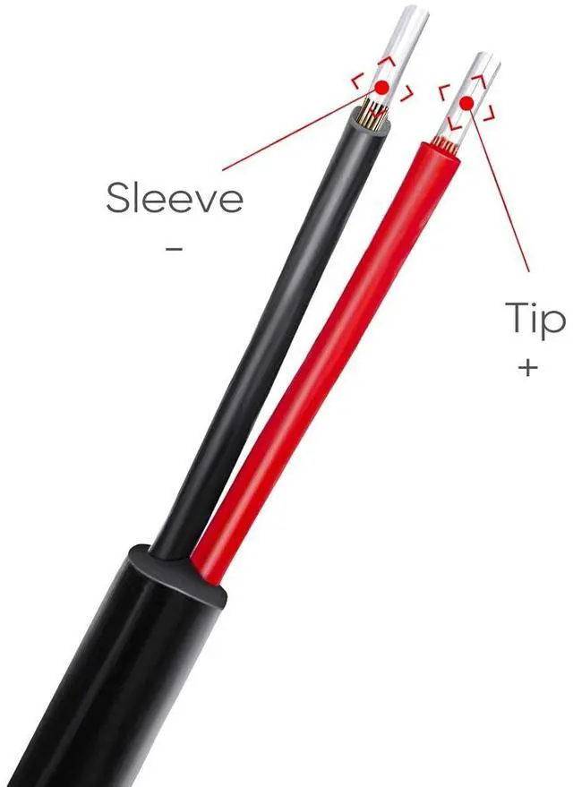 Alt view image 5 of 7 - Pixelman 18AWG 6.5ft RCA to Speaker Wire Adapter - 2 Pcs Heavy Gauge Audio Cable for TV Amplifier Receiver, Male Plug to Bare Wire Cord