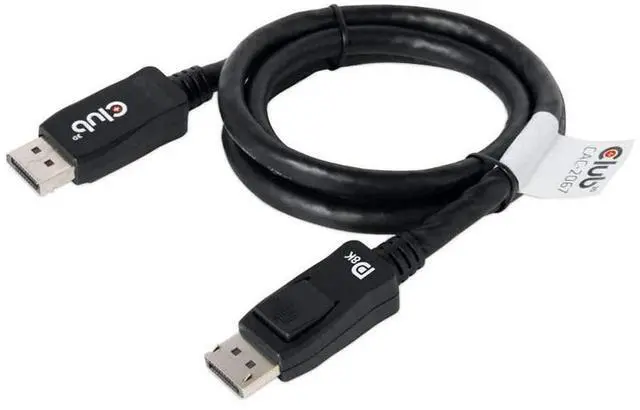 Main image of Club3D CAC-2067 VESA Certified DisplayPort to DisplayPort 1.4/Hbr3 M/M Cable DP 1.4 8K 60Hz 1m - 3,28ft