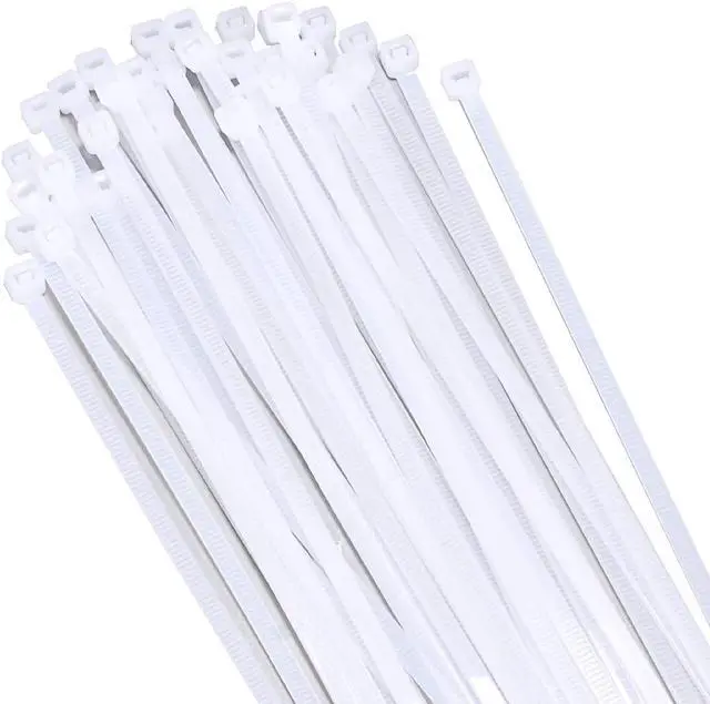 Alt view image 6 of 7 - Zip Ties 12 Inch Heavy Duty Clear 1000 Pack Tensile Strength 50 lbs UV Resistant Industrial Cable Ties Self Locking Zipties Wire Ties Wrap Indoor Outdoor Use for Fence Garage Camping, Zcpotizi