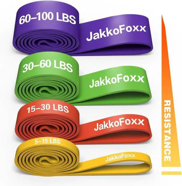 Alt view image 6 of 6 - Resistance Bands,Pull Up Bands,Stretching Assist Bands Set for Men & WomenPortable Exercise, Muscle Training,Physical Therapy,Exercise Workout Bands for Working Out
