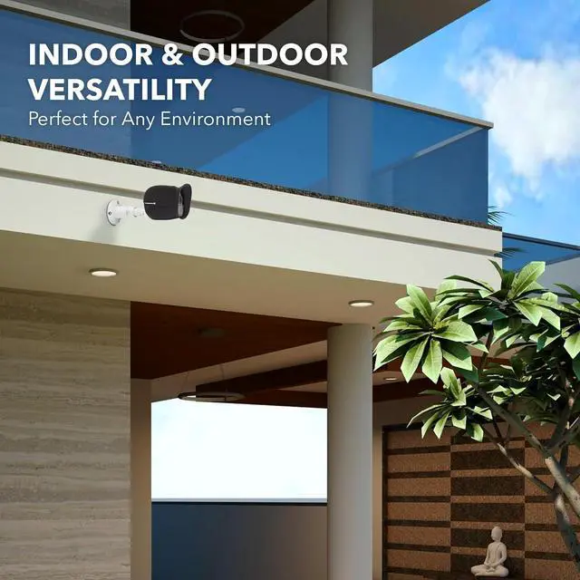 Alt view image 6 of 6 - Wasserstein Adjustable Metal Wall Mount Compatible with Arlo Essential/XL 2 Gen/Pro/2/3/4/5/Ultra/Ultra 2, Wyze Cam Outdoor/V3, & Ring Stick Up Cam Pro/Battery (3-Pack, White)