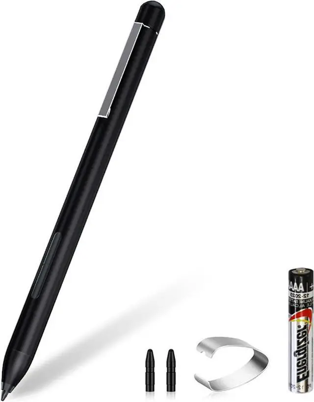 Main image of Stylus Pen for Microsoft Surface Pro 11/10/9/8/X/7+/7/6/5/4/3/Surface 3, Surface Go 4/3/2/1, Surface Laptop/Studio/Book 5/4/3/2/1 with Palm Rejection, 1024 Levels Pressure, 2500h Working Hours