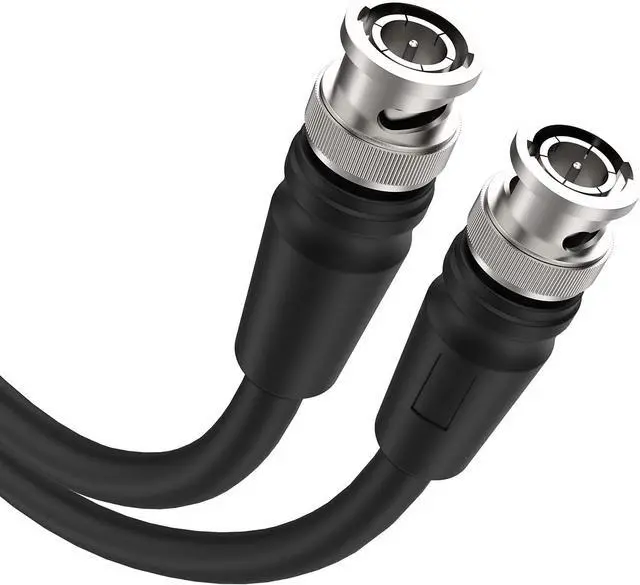 Main image of 4K SDI Cable - 3 ft, 12G/3G/6G SDI Video Cable, 75ohm RG11 Coax BNC Blackmagic Converter, Supports 4K@60Hz for Video Security