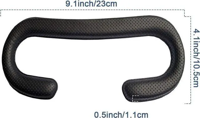 Alt view image 2 of 7 - TamBee Vive PRO Face Foam Replacement for HTC Vive PRO VR PU Leather Cover Face Pad (Face Foam 2PC)