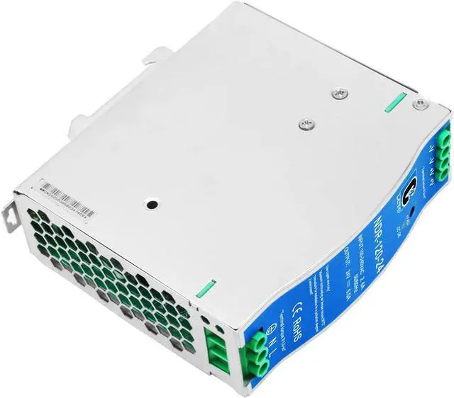 Alt view image 6 of 7 - 24Vdc Power Supply NDR 120W;Dual Output (Input:100-240VAC,Output:24VDC,50/60HZ) Power Supply Switch Switching Converter DC (24V 5A)
