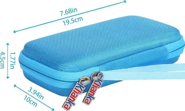 Alt view image 4 of 7 - Khanka Hard Travel Case Replacement for Texas Instruments TI-30XIIS Scientific Calculator, Case Only (Blue)