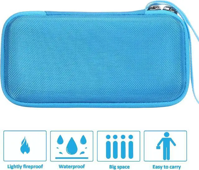 Alt view image 6 of 7 - Khanka Hard Travel Case Replacement for Texas Instruments TI-30XIIS Scientific Calculator, Case Only (Blue)