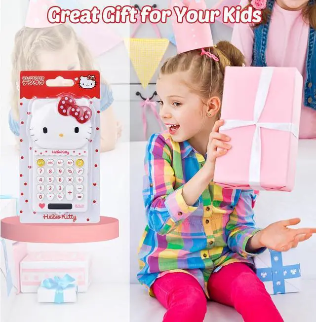 Alt view image 6 of 7 - Cute Calculator,5.9 * 2.6in,Powered by Batteries(Included) 8 Digit with LCD Display,Kids Calculator,Calculator for School,Mini Calculator,Cartoon Calculator,Handheld Calculator