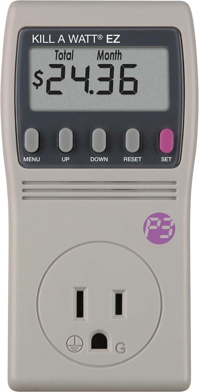 Main image of P3 International P4460 Kill A Watt EZ Electricity Usage Monitor , grey
