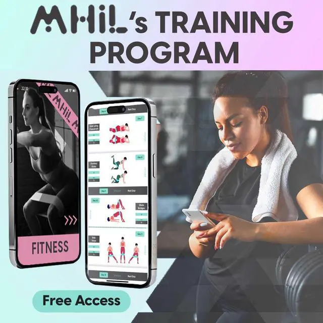 Alt view image 6 of 7 - Fabric Resistance Bands for Women & Men  4 Durable Exercise Bands for Working Out, Non-Slip & Non-Pinching Workout Bands  Multiple Resistance Levels Booty Bands for Legs Butt Glutes Hips Abs & More.