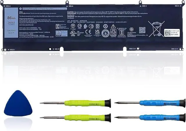 Main image of 86Wh 69KF2 Battery Replacement for Dell G7 15 7500 G15 5510 5511 5515 5520 5521 XPS 15 9500 9510 9520 Precision 5550 5560 5570 Alienware M15 R3 R4 M17 R3 R4 Inspiron 7510 7610 7620 P87F P91F