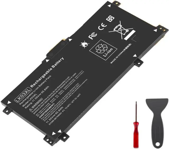 Main image of LK03XL L09281-855 Battery for HP Envy - Fit for HP Envy X360 15-bp 15-bq 15-cn 17-ae 17-ce 17-bw 15-cr0xxx 15m-bp1xx 15m-cn0xxx 15-cn1xxx 15m-cp0xxx 15m-bp0xx bp112dx 17m-ce1013dx 11.55V 55.8Wh