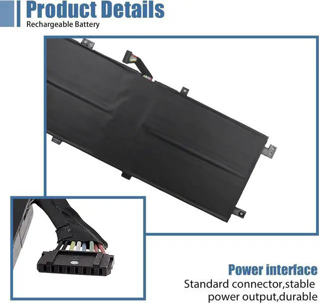 Alt view image 3 of 7 - L18M4P90 Laptop Battery Replacement for Lenovo ThinkPad L13 Yoga Series SB10T83120 L18D4P90 L18C4P90 02DL032 5B10W13933 02DL030 SB10T83119 02DL031 5B10W13934 5B10W13935 15.36V 46Wh 3000mAh