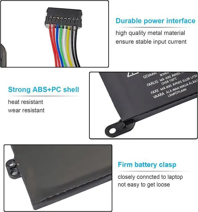 Alt view image 3 of 6 - L16C2PB2 Battery for Lenovo IdeaPad 330 320 S145 330-15ikb 330-15igm 330-15ast 320-15ikb 320-17ikb 320-15abr 320-15iap s145-15iwl s145-15ast L16M2PB2 L16M2PB1 L17L2PF1 L16C2PB1 L16L2PB2 L16L2PB3