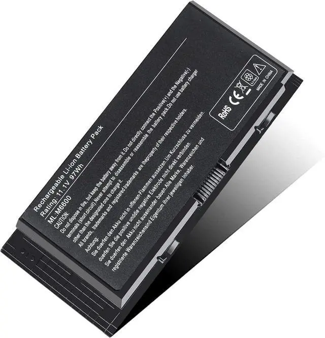 Main image of IEFUU New M6600 Laptop Battery for Dell Precision M4600 M4700 M4800 M6700 M6800 Series Battery Fits Type FV993 KJ321 FJJ4W R7PND PG6RC RY6WH V7M28 J5CG3 FVWT4 11.1V 97Wh