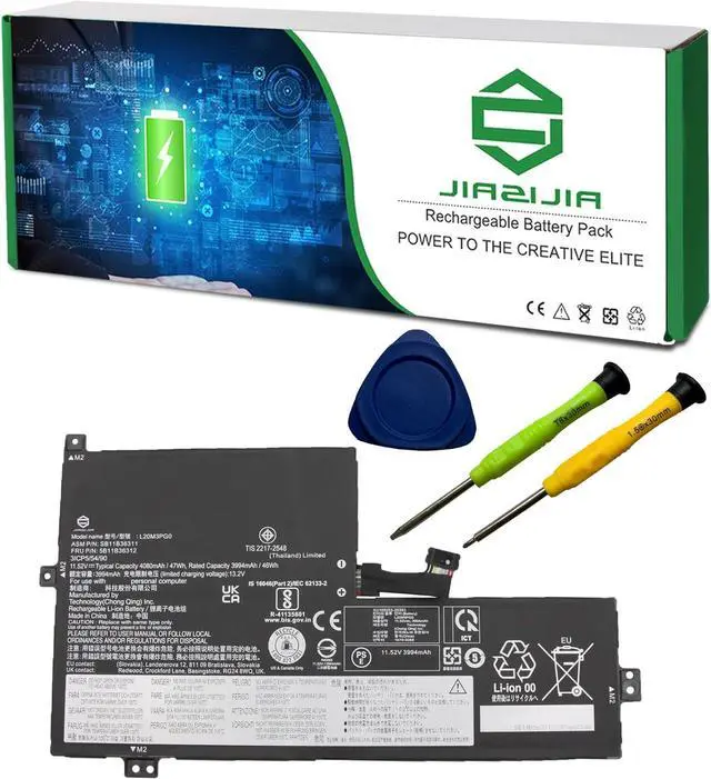 Main image of L20M3PG0 SB11B36311 5B11B36312 Laptop Battery Replacement for Lenovo IdeaPad Flex 3 Chrome 15IJL7 300e Chromebook 3rd Gen Series L20M3PG3 SB11B90371 L20D3PG0 L20C3PG0 L20L3PG0 11.52V 47Wh