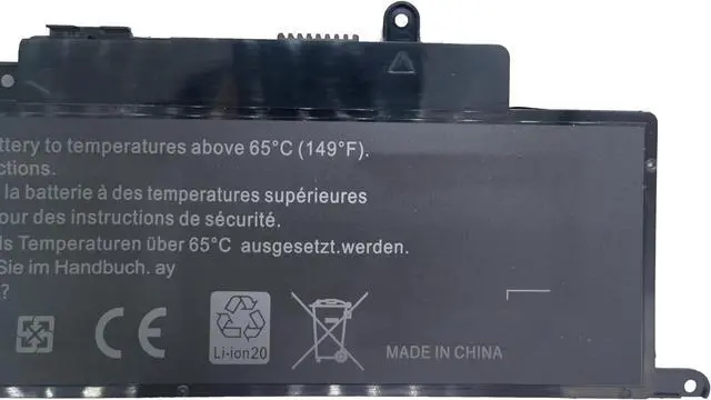 Alt view image 4 of 6 - Fully. GK5KY Replacement Laptop Battery Compatible with Dell Inspiron 11 3000 3147 3148 Inspiron 13-7347 13-7348 13-7352 GK5KY P20T 04K8YH 92NCT 092NCT 4K8YH - 11.1V 34Wh
