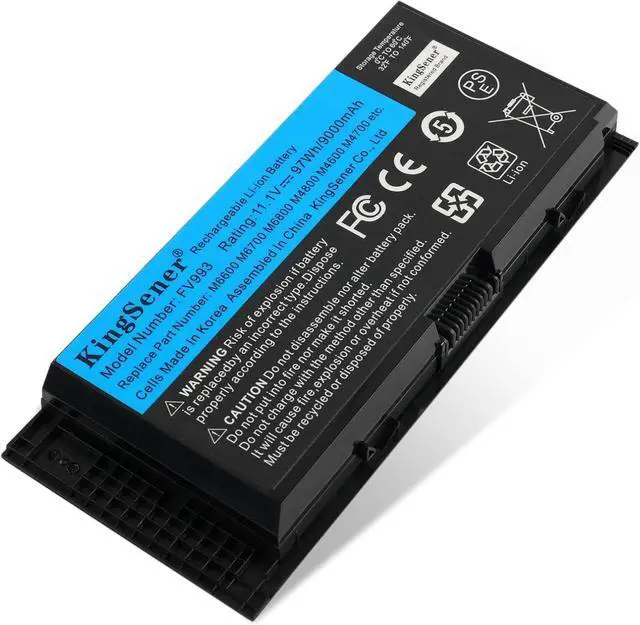 Main image of FV993 M6600 Laptop Battery for Dell Precision Laptop Computer M4600 M4700 M6600 M6700 Fit for PG6RC R7PND 0TN1K5 FV993 FJJ4W T3NT1 V7M28 97WH