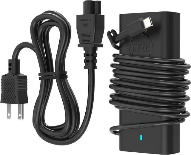 Main image of 65W Type C USB C Laptop Charger for Dell Latitude Computer 5530 5540 5430 7430 7440 5440 5420 3540 5520 7420 5450 7450,for Dell Insprion 14 167420 7425 2-in-1 XPS 13 Chromebook 3100 Power Adapter Cord