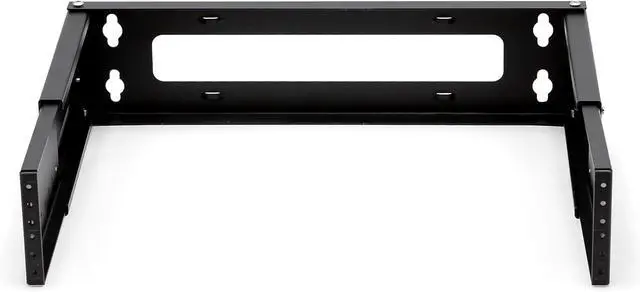 Main image of 6U Patch Panel Bracket Wall Mount Rack for 19 Networking Equipment, Expandable Depth 9.5 to 15.5, Rack Mount, 60lbs Capacity, Perfect for Servers, Sound & Security Equipment! (2U)