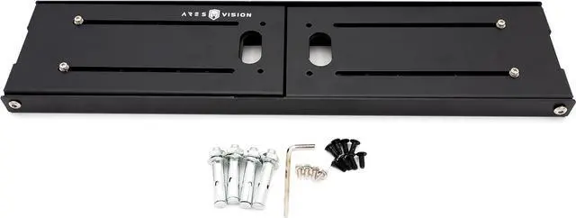 Alt view image 4 of 7 - 6U Patch Panel Bracket Wall Mount Rack for 19 Networking Equipment, Expandable Depth 9.5 to 15.5, Rack Mount, 60lbs Capacity, Perfect for Servers, Sound & Security Equipment! (2U)