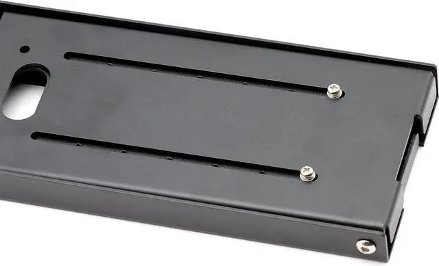 Alt view image 7 of 7 - 6U Patch Panel Bracket Wall Mount Rack for 19 Networking Equipment, Expandable Depth 9.5 to 15.5, Rack Mount, 60lbs Capacity, Perfect for Servers, Sound & Security Equipment! (2U)