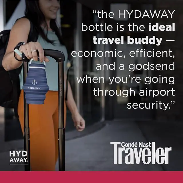 Alt view image 6 of 7 - HYDAWAY 17oz Collapsible Water Bottle - BPA-Free, Leakproof, Lightweight, and Space-Saving - Perfect for Travel, Hiking, and Everyday Hydration
