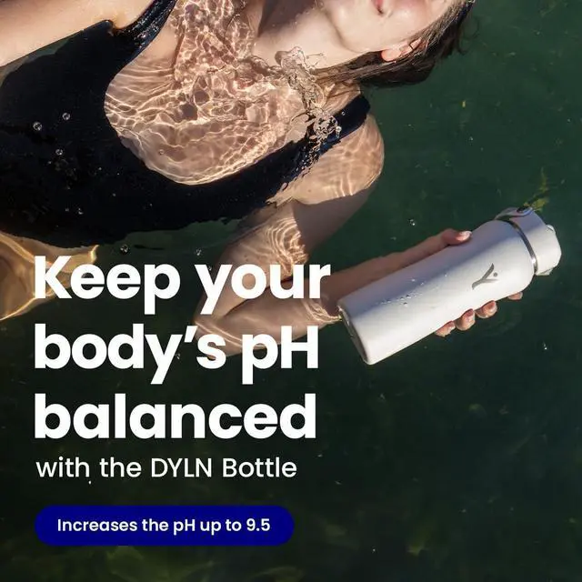 Alt view image 5 of 7 - DYLN Hydrogen Water Bottle | Create Hydrating Alkaline Hydrogen-Rich Water Up to 9 pH | Vacuum Insulated Stainless Steel Water Bottle | Keeps Water Cold for 24 Hours