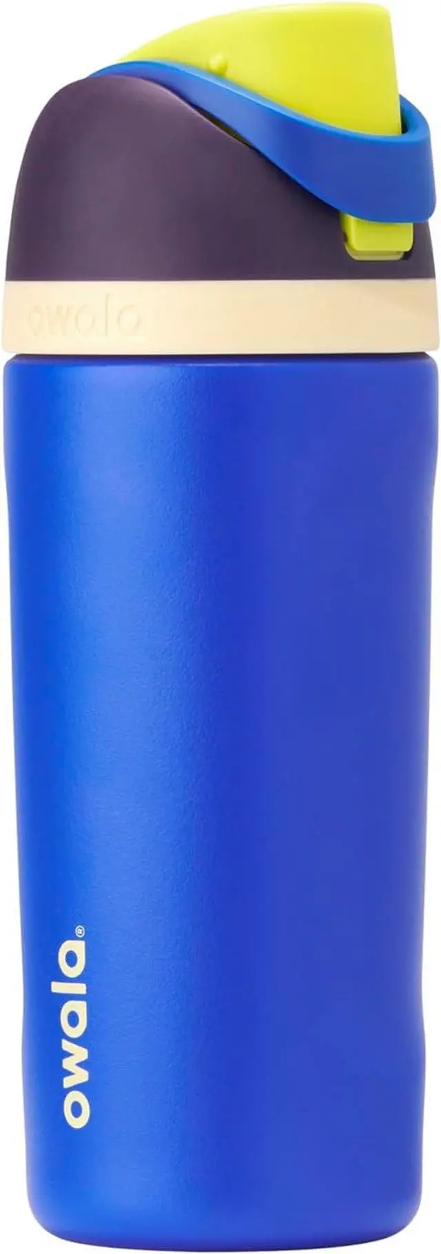 Main image of Owala Kids FreeSip Insulated Stainless Steel Water Bottle with Straw for Sports, Travel, and School, BPA-Free Sports Water Bottle, 16 oz, Celestial Sphere