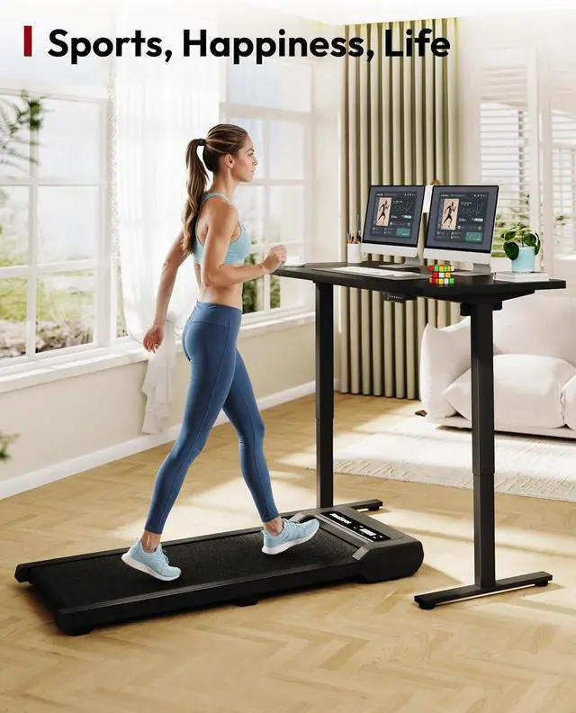 Alt view image 4 of 7 - SANODESK Electric Standing Desk 71 x 32 Inches Height Adjustable Stand Up w/6-Button Controller Ergonomic Computer Desk with Splice Board for Home Office, Black Frame + Black Tabletop