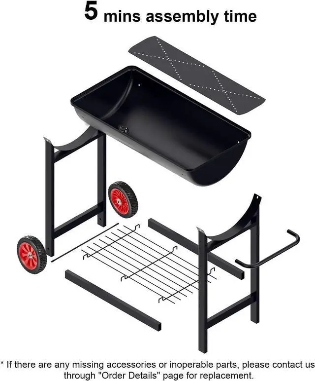 Alt view image 3 of 7 - Aveyas Metal Raised Planter Box on Wheels with Gardening Kit, Elevated, Mobile Garden Bed Cart with Legs -Compatible with Indoor & Outdoor Patio, Backyard Planting of Vegetables, Herbs, Flowers