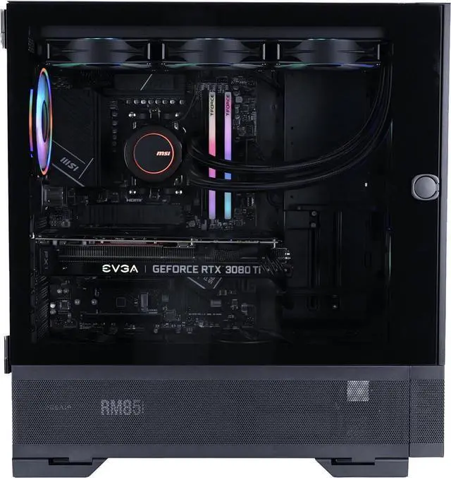 Alt view image 3 of 6 - HyperXtreme Gaming PC - Intel Core i5-14600K (3.5GHz), AMD Radeon RX 6650 XT, DDR5-6000 RGB 16GB, 1TB NVMe M.2 SSD, Windows 11, WiFi, Xtreme VR