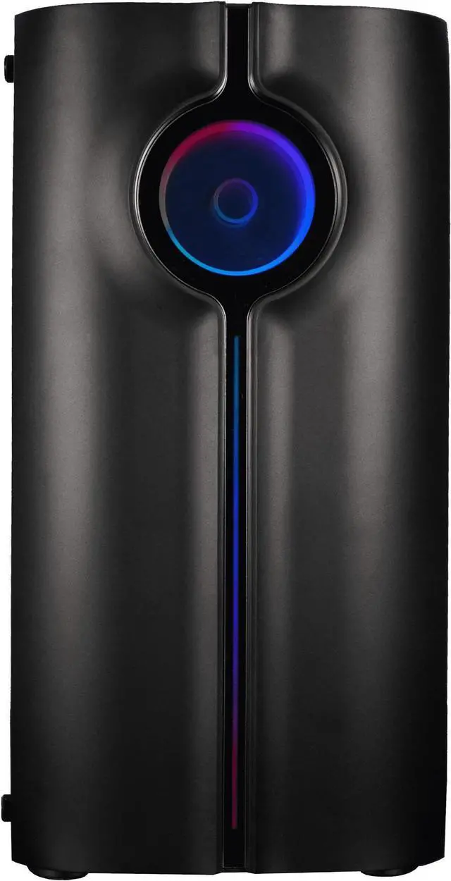 Alt view image 2 of 6 - Hyper Cyber Vertex V-56 Black Gaming PC Desktop Computer AMD Ryzen 5 5600X, NVIDIA GeForce RTX 5060 8GB, 16GB DDR4, 1TB SSD, Windows 11 Home, VR Ready, RGB Lighting, WiFi, Ready to Use