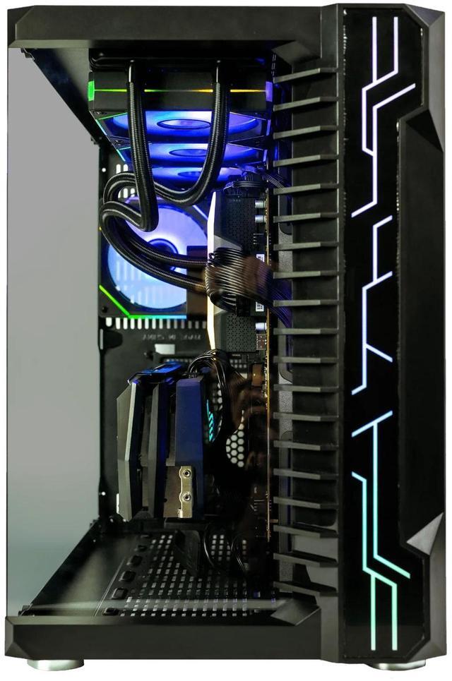 Alt view image 2 of 6 - HYPER CYBER Rage R Gaming PC Desktop Computer Intel Core i5-14600K, AMD Radeon RX 7900 XTX, 16GB DDR5, 2TB SSD, Windows 11 Home, VR Ready, RGB Lighting, WiFi, Ready to Use