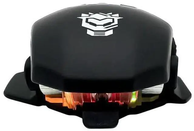 Alt view image 5 of 5 - Hyper Cyber Gaming Mouse Black, Ergonomic Design, High-Precision Sensor, Adjustable DPI, RGB Lighting, Wired USB, Ultra-Responsive for PC Gaming