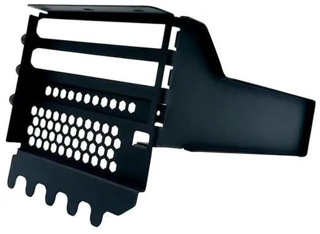 Alt view image 5 of 6 - Hyper Cyber Vertical GPU Support Bracket with 200mm PCIe 4.0 Riser Cable White, Anti-Sag, ATX Case, Gaming Build, Modding Accessory, Black