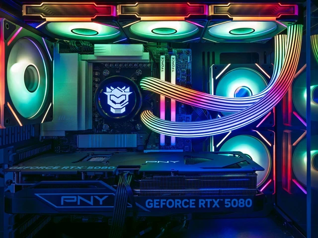 Alt view image 4 of 6 - HYPER CYBER Ultra X BLACK Gaming PC Desktop Computer Intel Core i7-14700K, Nvidia Geforce RTX 5070, 64GB DDR5, 2TB SSD, Windows 11 Home, VR Ready, RGB Lighting, WiFi, Ready to Use